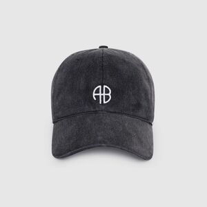 Anine Bing Washed Smoke Grey Baseball Cap